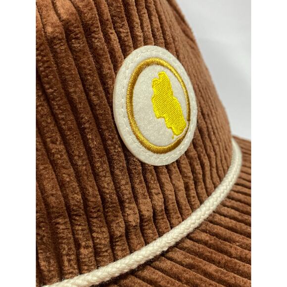 Tahoemade THE 'LAKE' 5-PANEL A larger fitting thick-waled corduroy 5-panel cap. - Picture 12 of 13